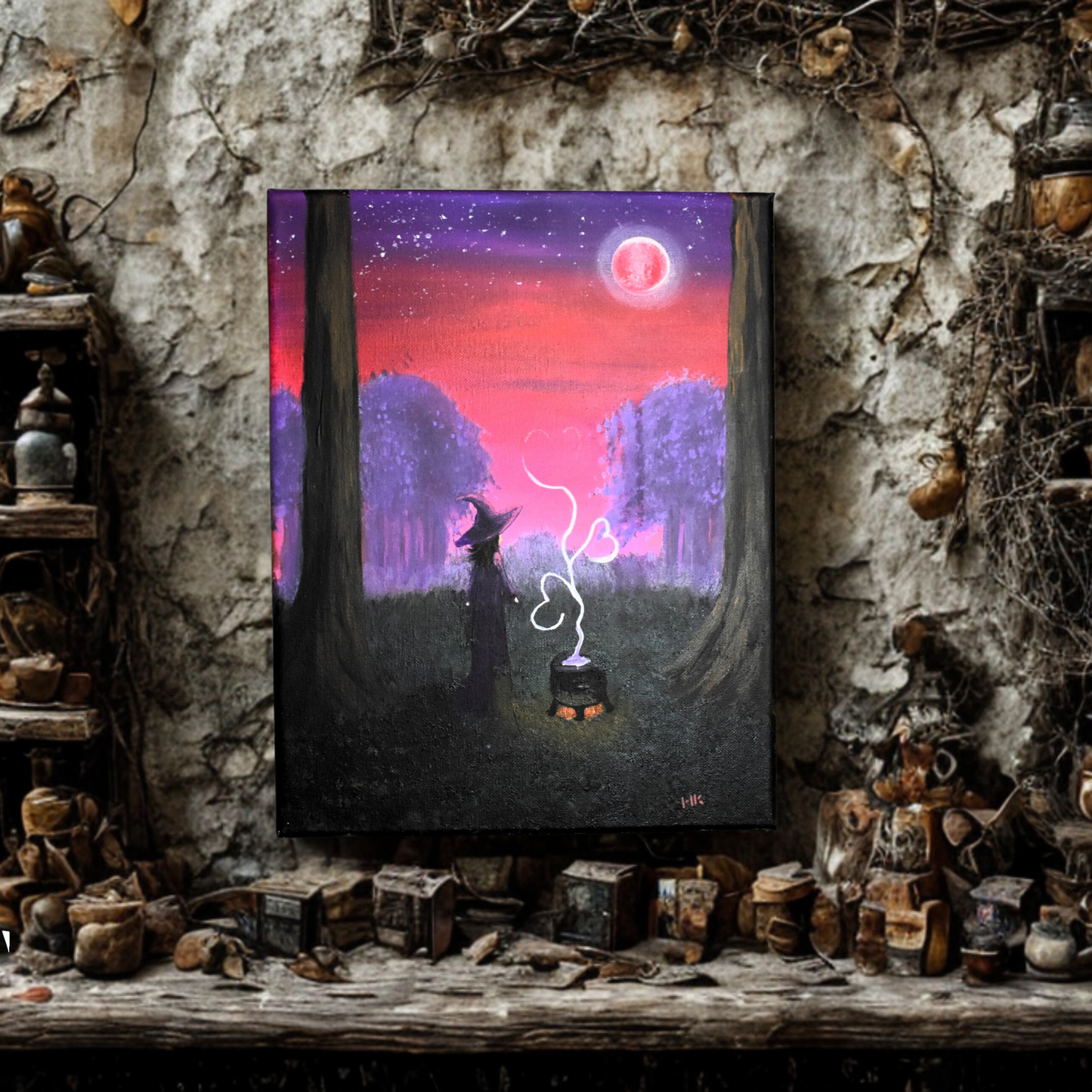 Witching Hour | Original Acrylic on Canvas