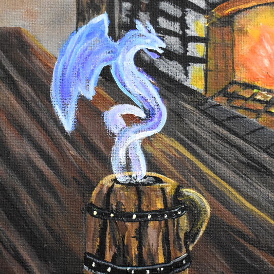 Innkeepers Stash - Original Acrylic Painting