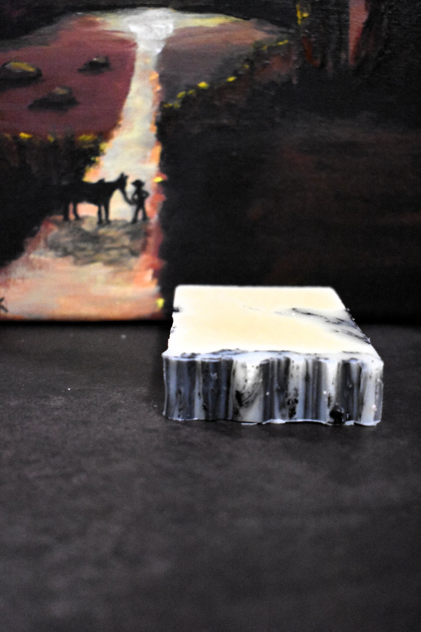 Bark & Bridle – Handcrafted Soap | Volcanic Sand & Leather