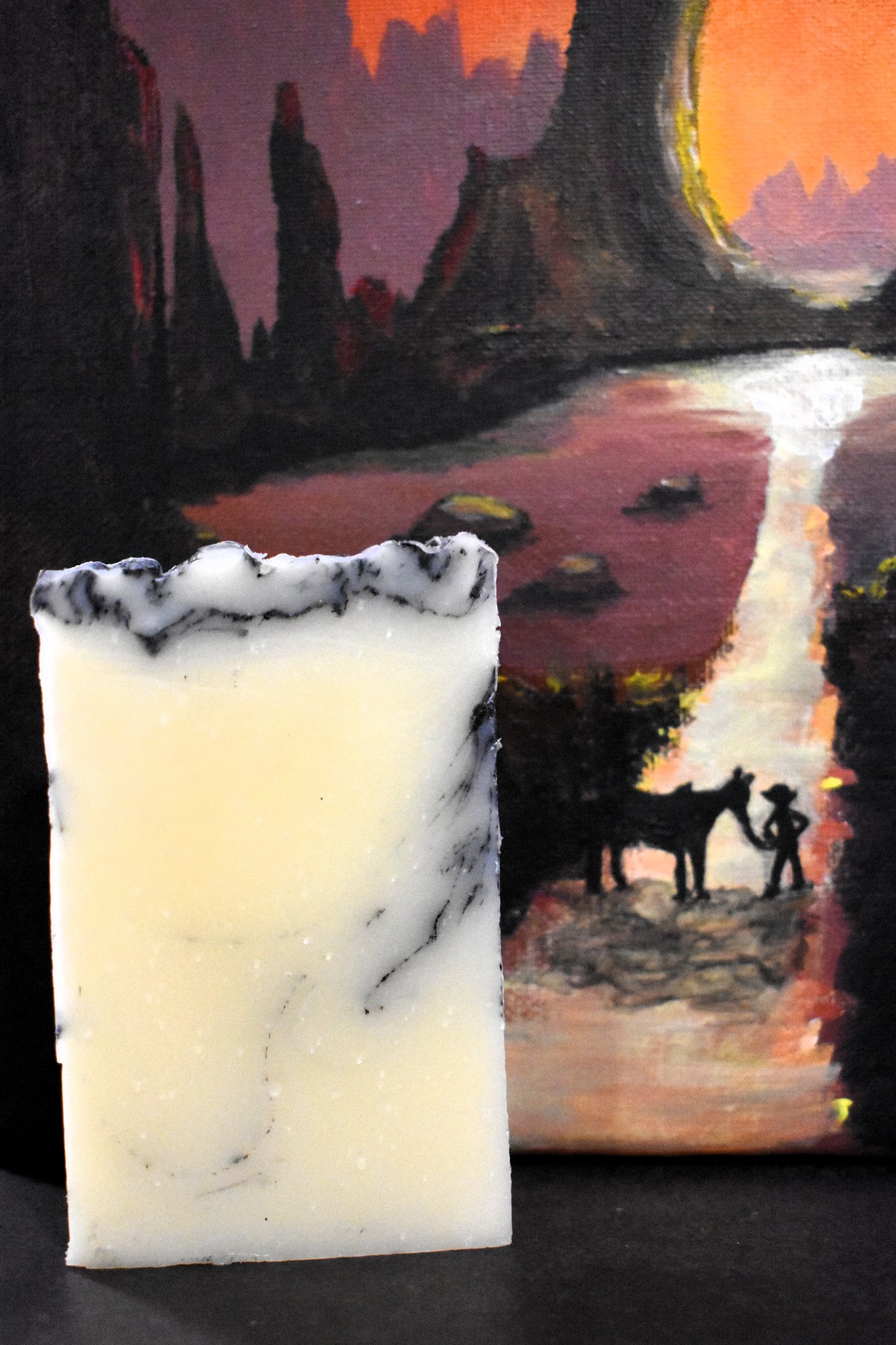 Bark & Bridle – Handcrafted Soap | Volcanic Sand & Leather