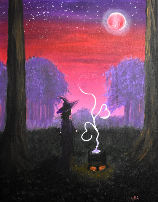 Witching Hour | Original Acrylic on Canvas